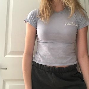 Brandy Melville crop t-shirt